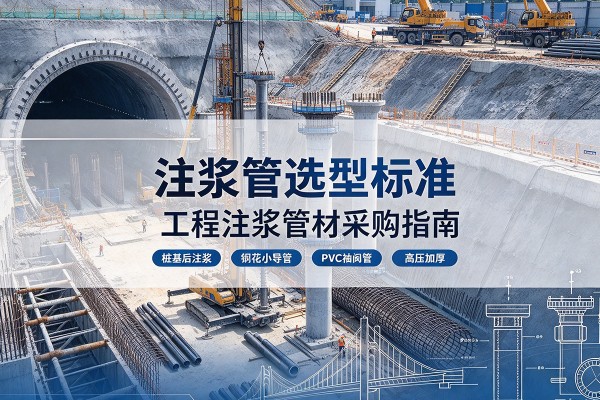 资阳注浆管选型标准